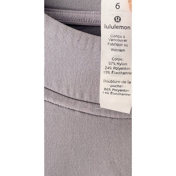 Lululemon City Sweat Crew Spacer Iced Iris Purple Sweatshirt Crewneck 6 Scuba - Picture 10 of 10
